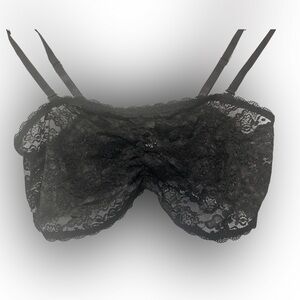 Torrid Black Lace Bra with Adjustable Straps Size 2 NWT